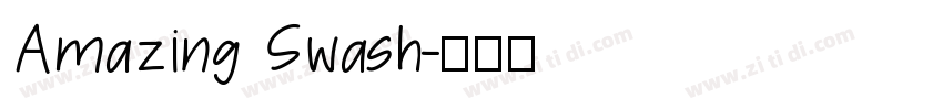 Amazing Swash字体转换